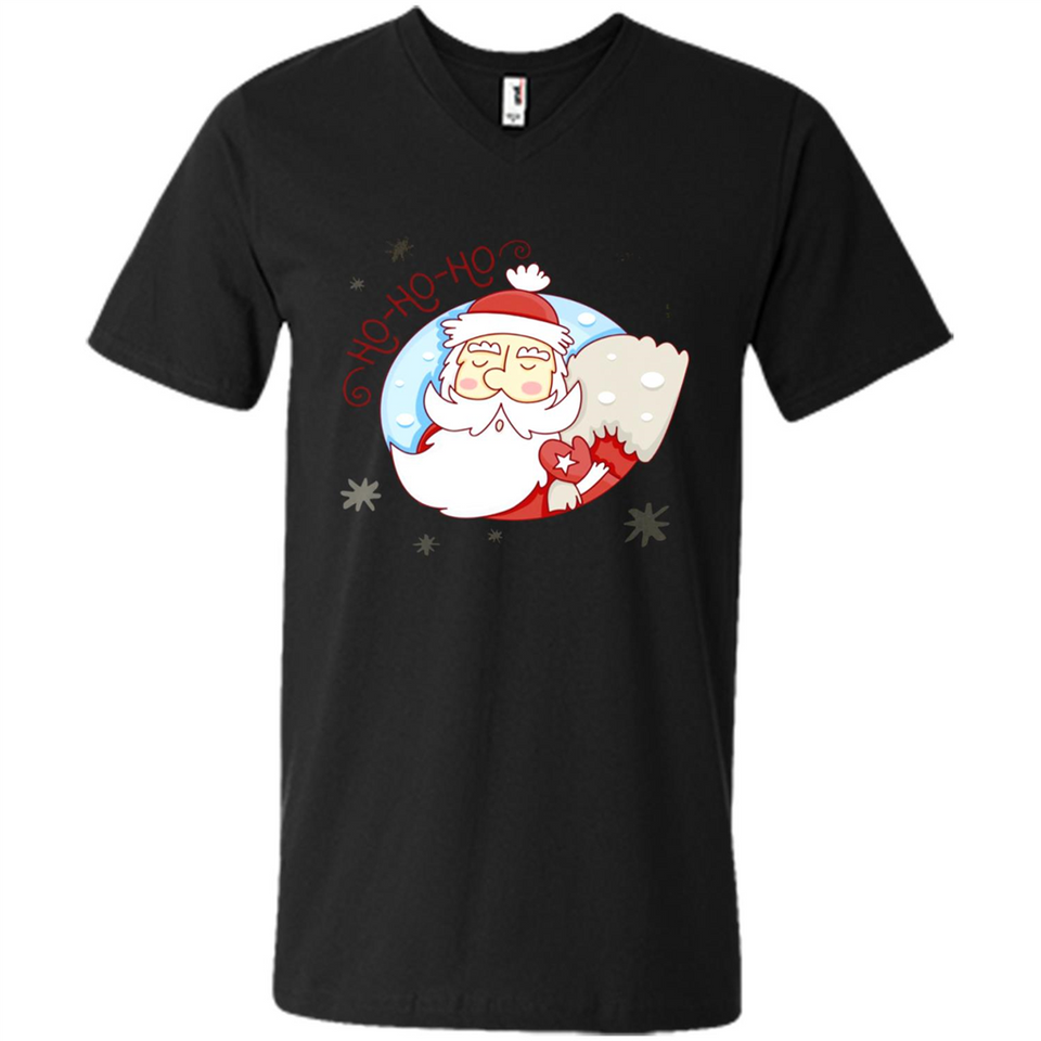 Cute Santa Claus Ho Ho Ho - Men's V-Neck