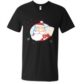 Cute Santa Claus Ho Ho Ho - Men's V-Neck