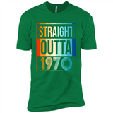 Retro Straight Outta 1970 48 Years Old - Premium Short Sleeve T-Shirt
