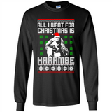 All I want for Christmas is Harambe ugly PINGPONG
