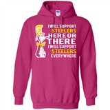 Shirt For Dr Seuss Cat And Pittsburgh Steelers Fans - Hoodie