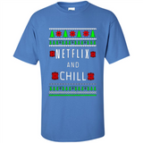 Netflix And Chill Christmas sweater PINGPONG