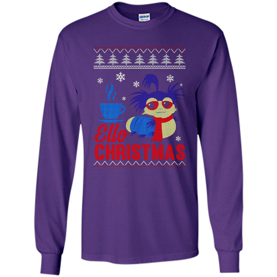 Christmas Ugly Sweater Ello Christmas - Long Sleeve T-Shirt