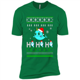 Narwhal christmas sweatshirt hoodie long PINGPONG - Premium Short Sleeve T-Shirt