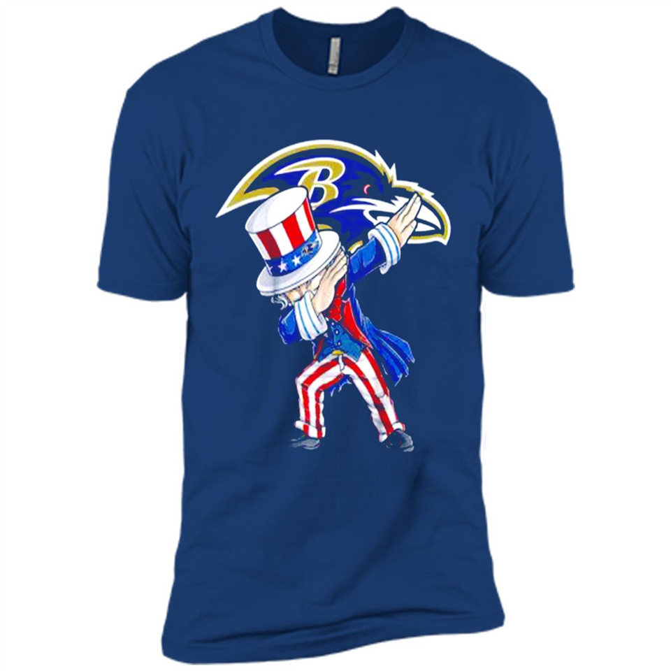 NFL BALTIMORE RAVENS UNCLE SAM DABBING INDEPENDENCE DAY