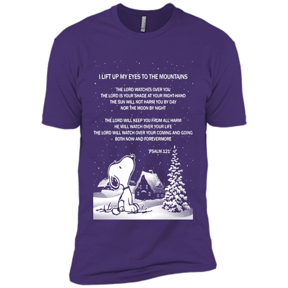 Snoopy Ugly Christmas - Premium Short Sleeve T-Shirt