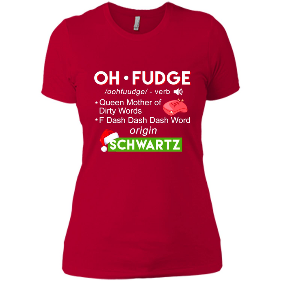 Fudge Definition Schwartz Funny Christmas PINGPONG