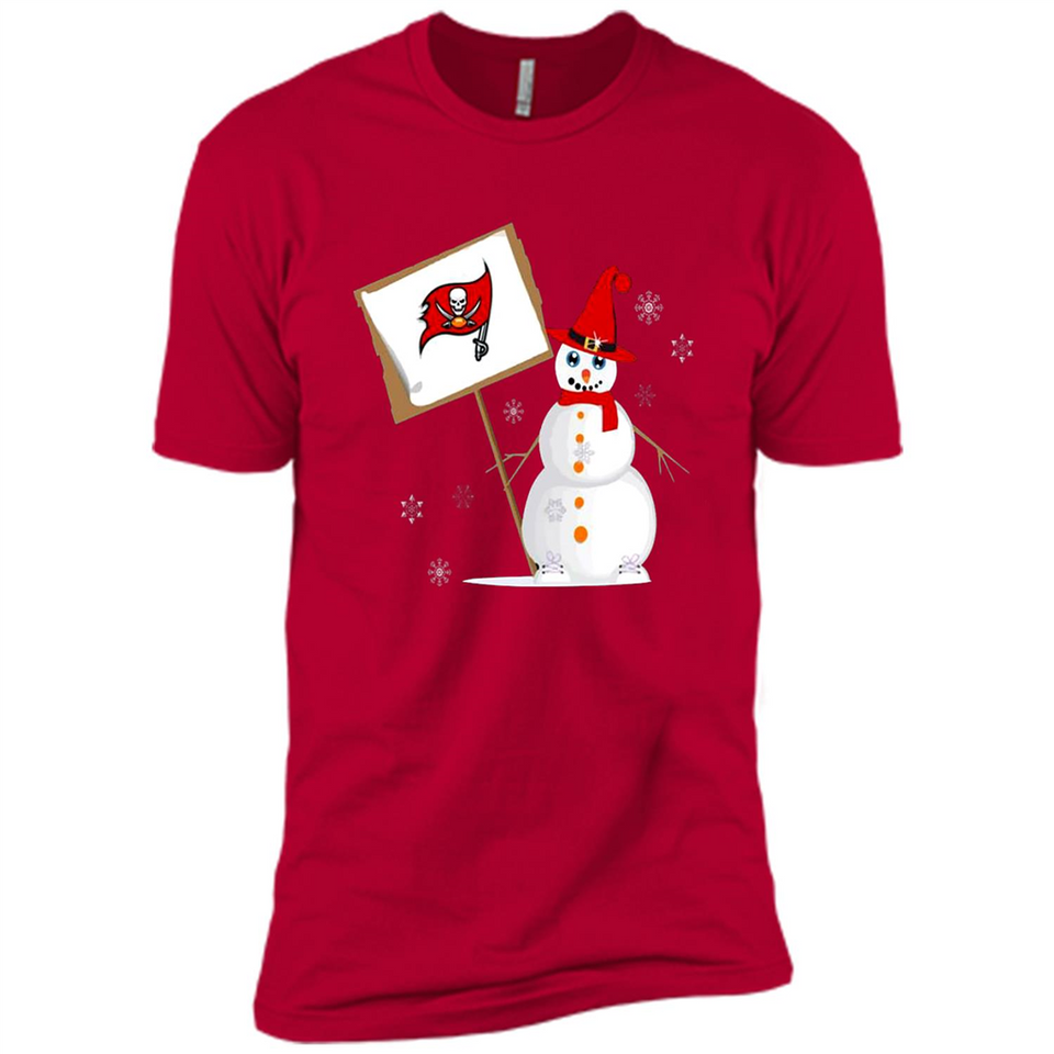 Tampa Bay Buccaneers Snowman Funny