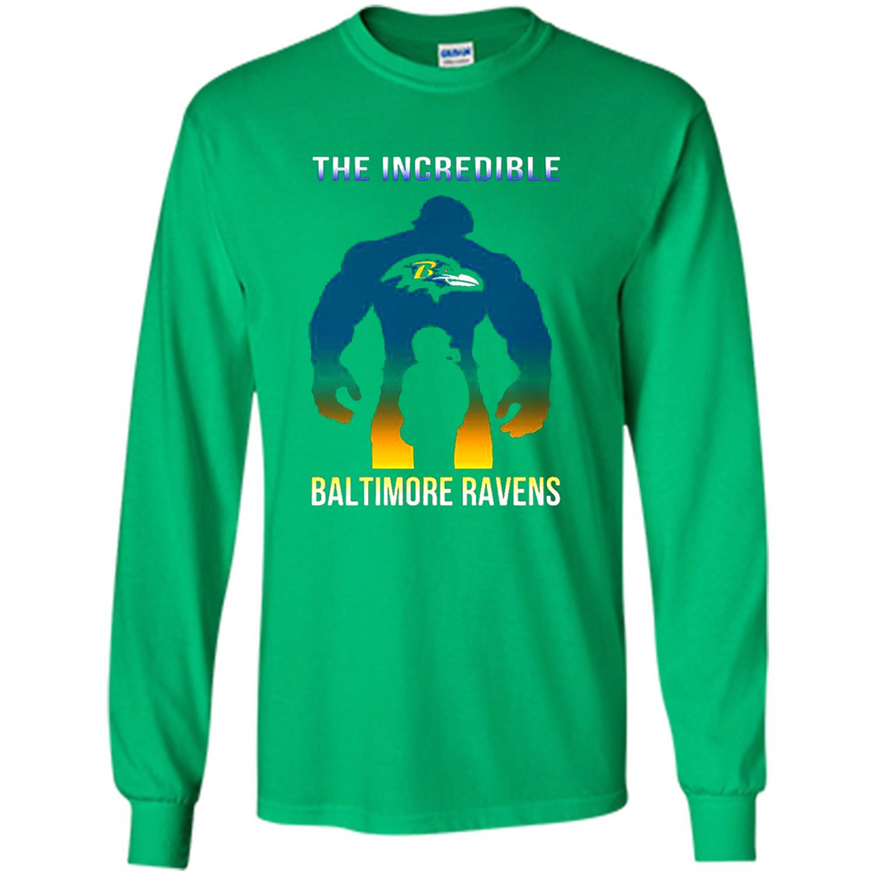 The Incredible Baltimore Ravens Hulk NFL Football