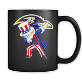 NFL BALTIMORE RAVENS UNCLE SAM DABBING INDEPENDENCE DAY