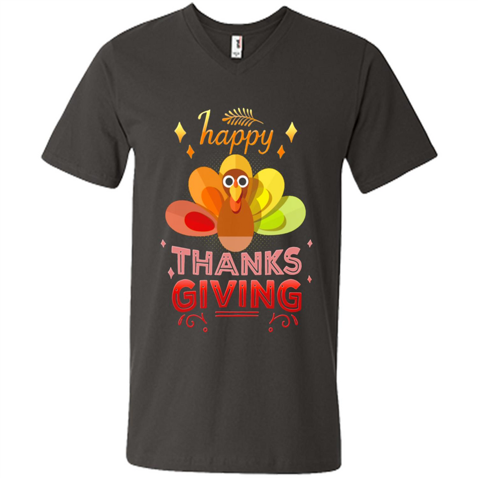 Happy Thanksgiving Turkey Day Colorful Cute