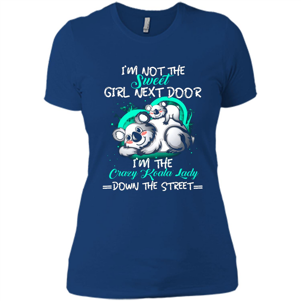 Koalas Down The Street T Shirt PINGPONG - Ladies' Boyfriend T-Shirt