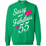 Sassy and Fabulous at 55 - 55th Birthday - Sweatshirt