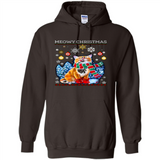 Meowy Christmas Ugly Funny Cats Lover PINGPONG
