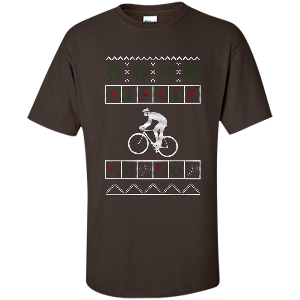 Christmas Ugly Sweater Cycling - Ugly Christmas Sweater - Shirt