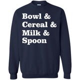Tasty Cereal Recipe Bowl Milk Spoon