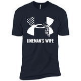 Lineman Wife Under Armour - Premium Short Sleeve T-Shirt
