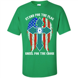 Dallas Cowboys - stand for the flag kneel for the cross