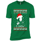 All I Want for Christmas is Snow ugly sweater PINGPONG