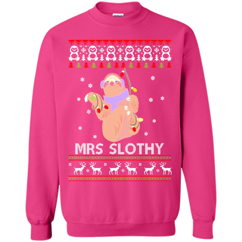 Mrs Slothy Christmas - Sweatshirt