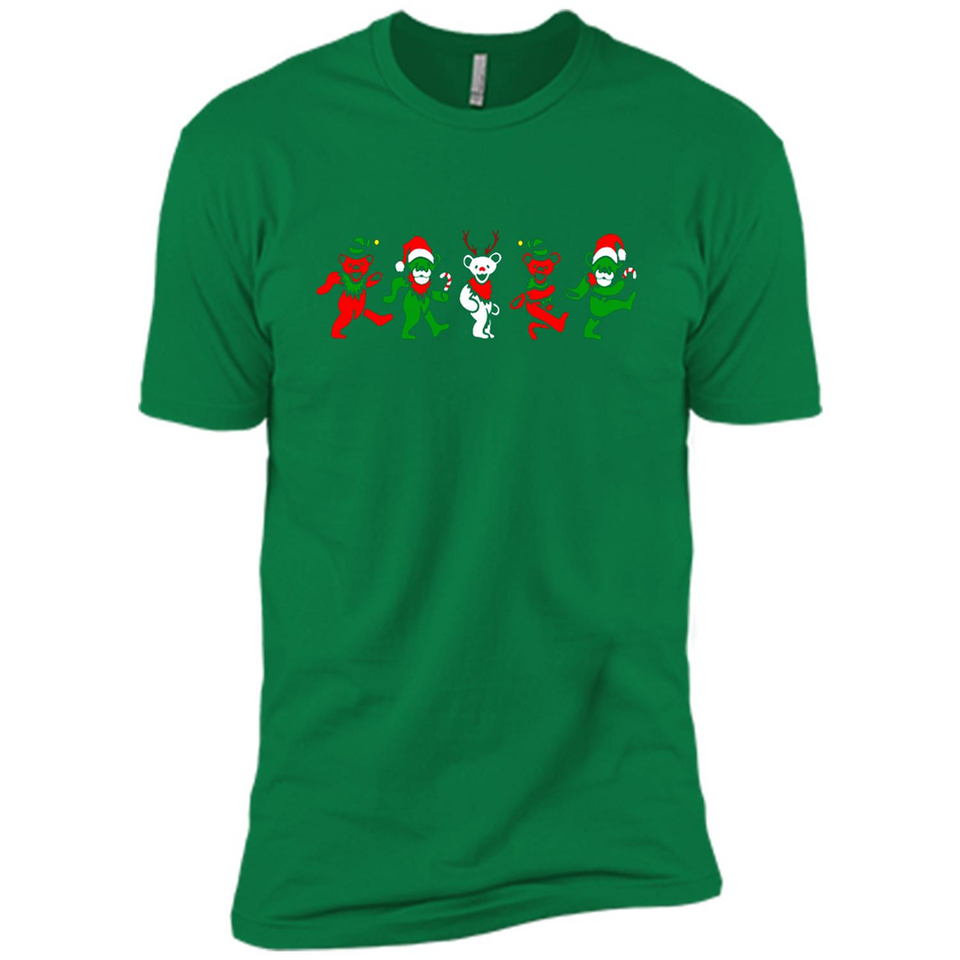 Dancing Bears Dance Christmas For Xmas Sweatshirt - Premium Short Sleeve T-Shirt