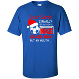 Dear Santa I Really Did Try To Be A Nice Soccer Mom Sweatshirt - Shirt