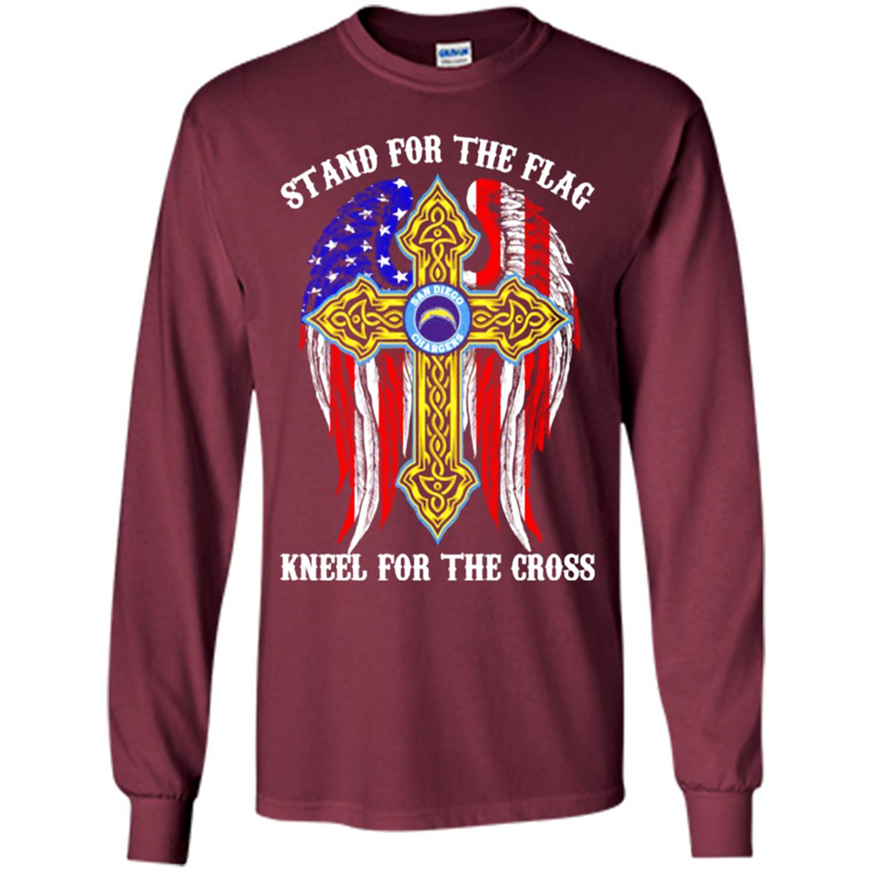 Chargers - stand for the flag kneel for the cross