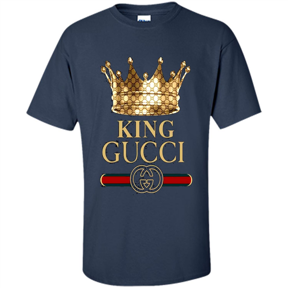 Cover your body with amazing King Crown Gucci Logo Black PING PONG
