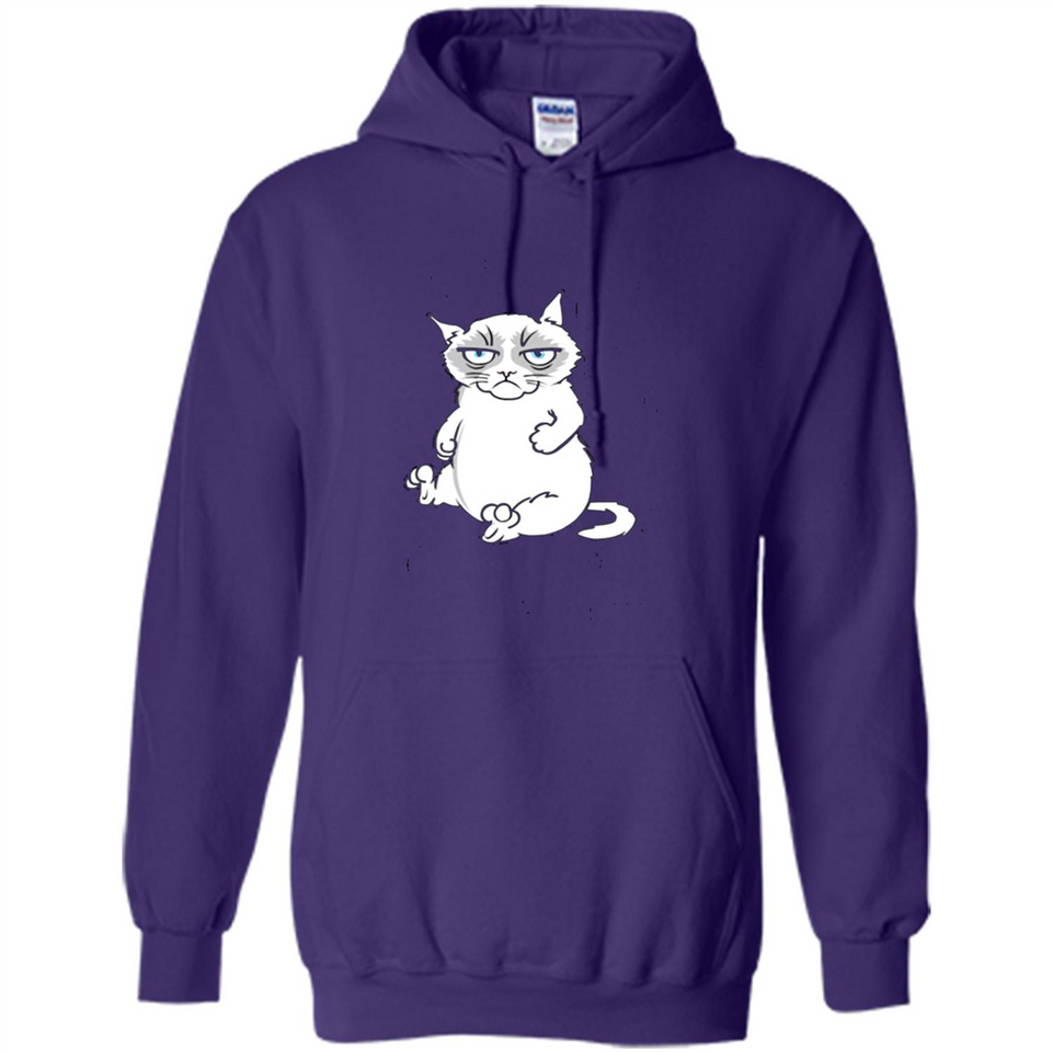 annoyed kitty touchy kitty grouchy ball of fur noody kitty PING PONG