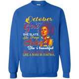 October Girl She Slays She Prays Beautiful Birthday PINGPONG