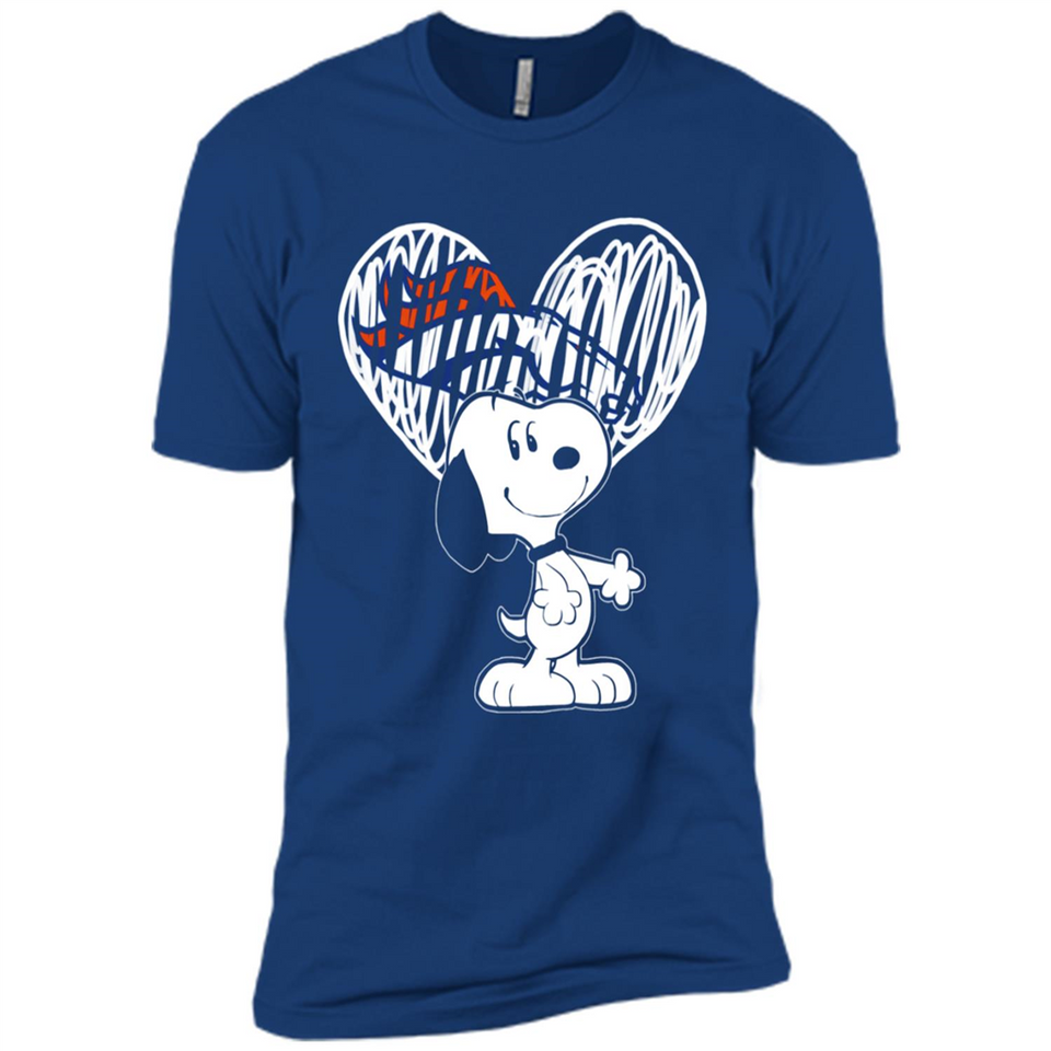 I LOVE DENVER BRONCOS SNOOPY IN MY HEART NFL