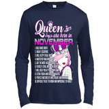 Queens Are Born In November Vintage Birthday
