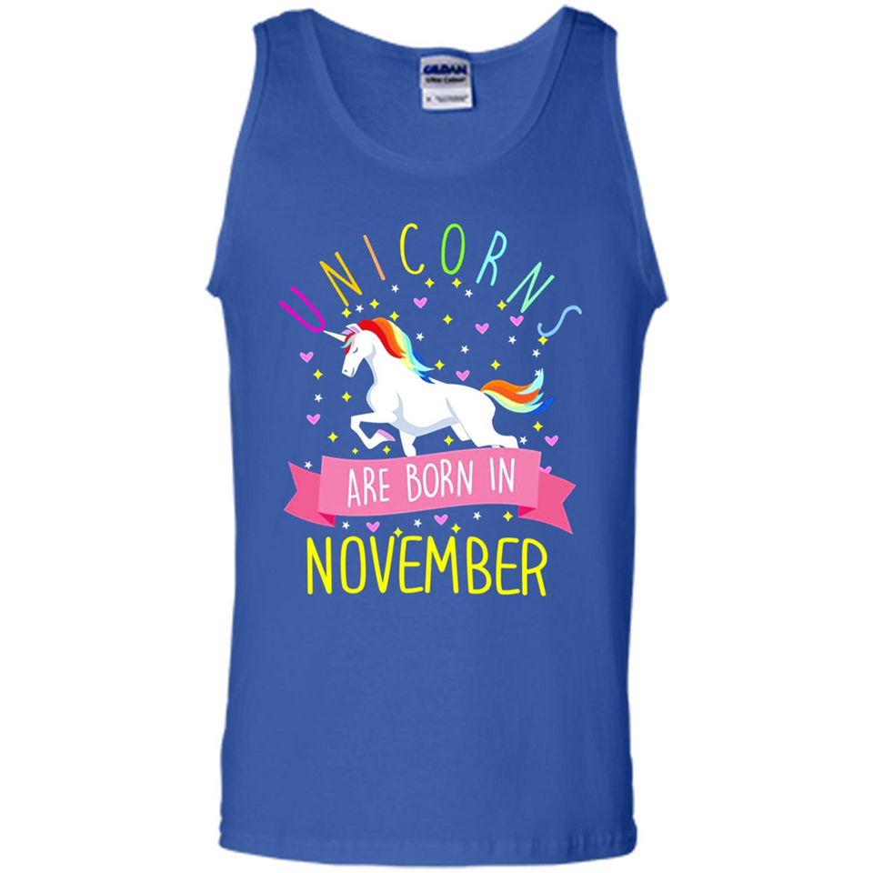 Unicorns Are Born In November T Shirt Hoodie Sweater
