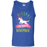 Unicorns Are Born In November T Shirt Hoodie Sweater