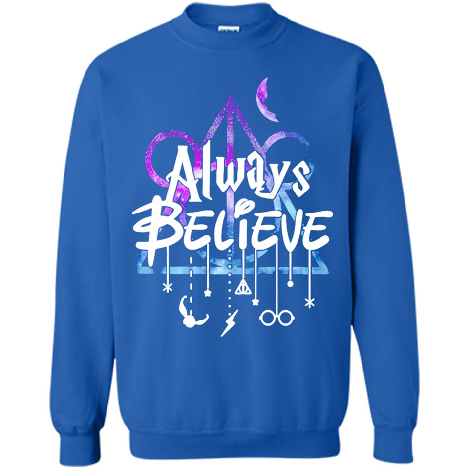 HIPPIE MOON MICKEY DEATHLY HALLOWS ALWAYS BELIEVE