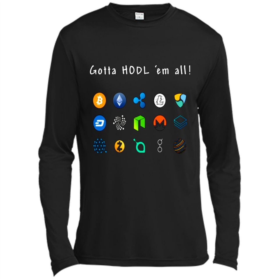 Ethereum Bitcoin Litecoin Gotta HODL em all Crypto PING PONG