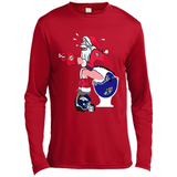 San Francisco 49ers Santa Claus Toilet