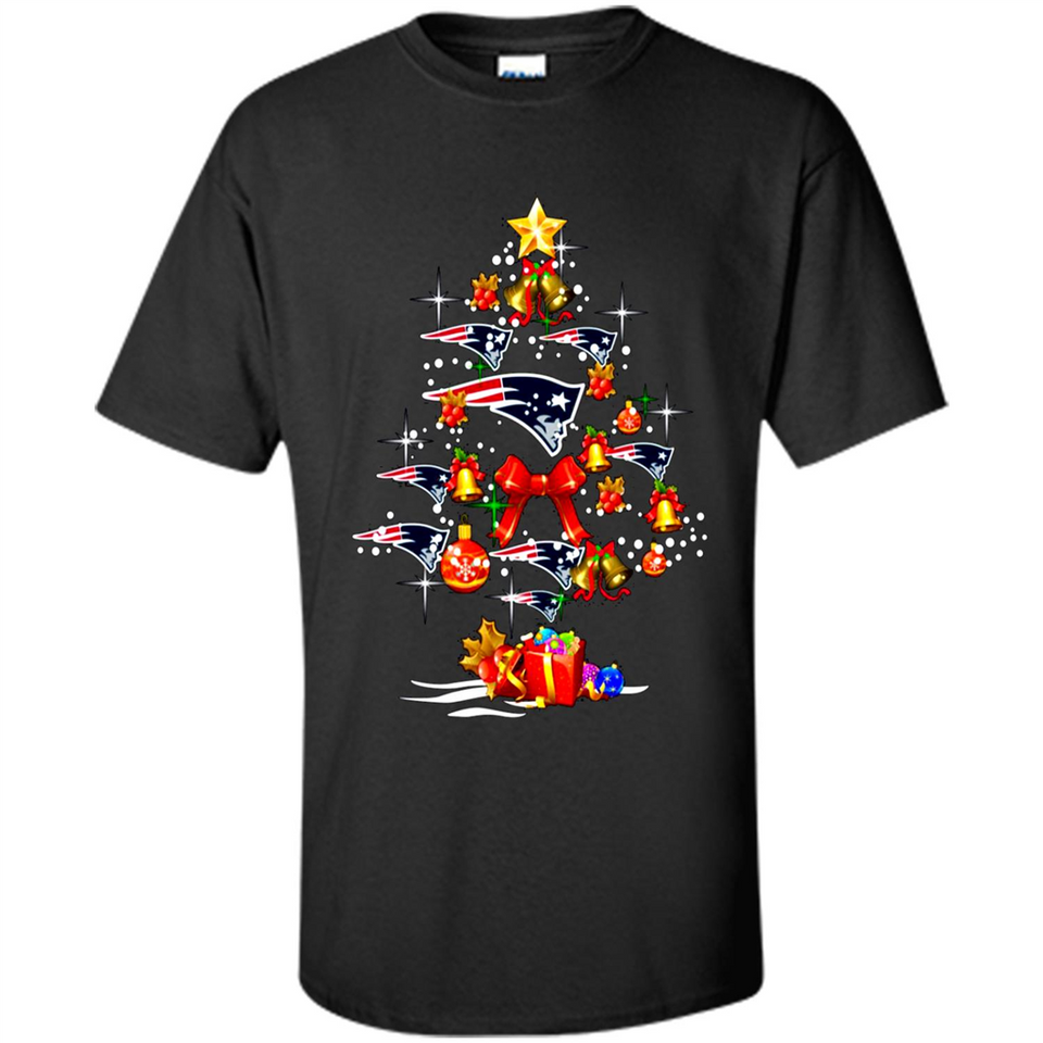 New England Patriots Christmas Tree sweater PINGPONG