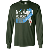 November We Wear Blue Diabetes Awareness