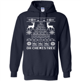 Oh Chemistry Tree Ugly Christmas Sweater - Hoodie
