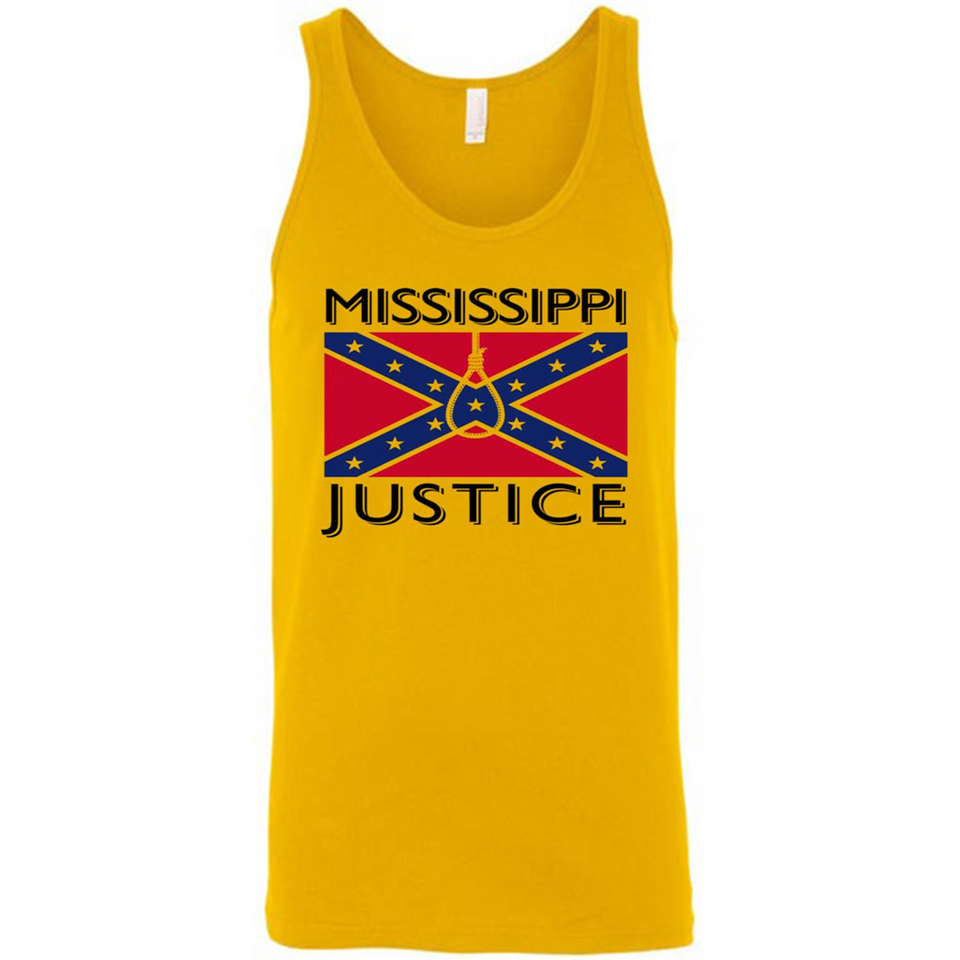 Mississippi Justice - Canvas Unisex Tank