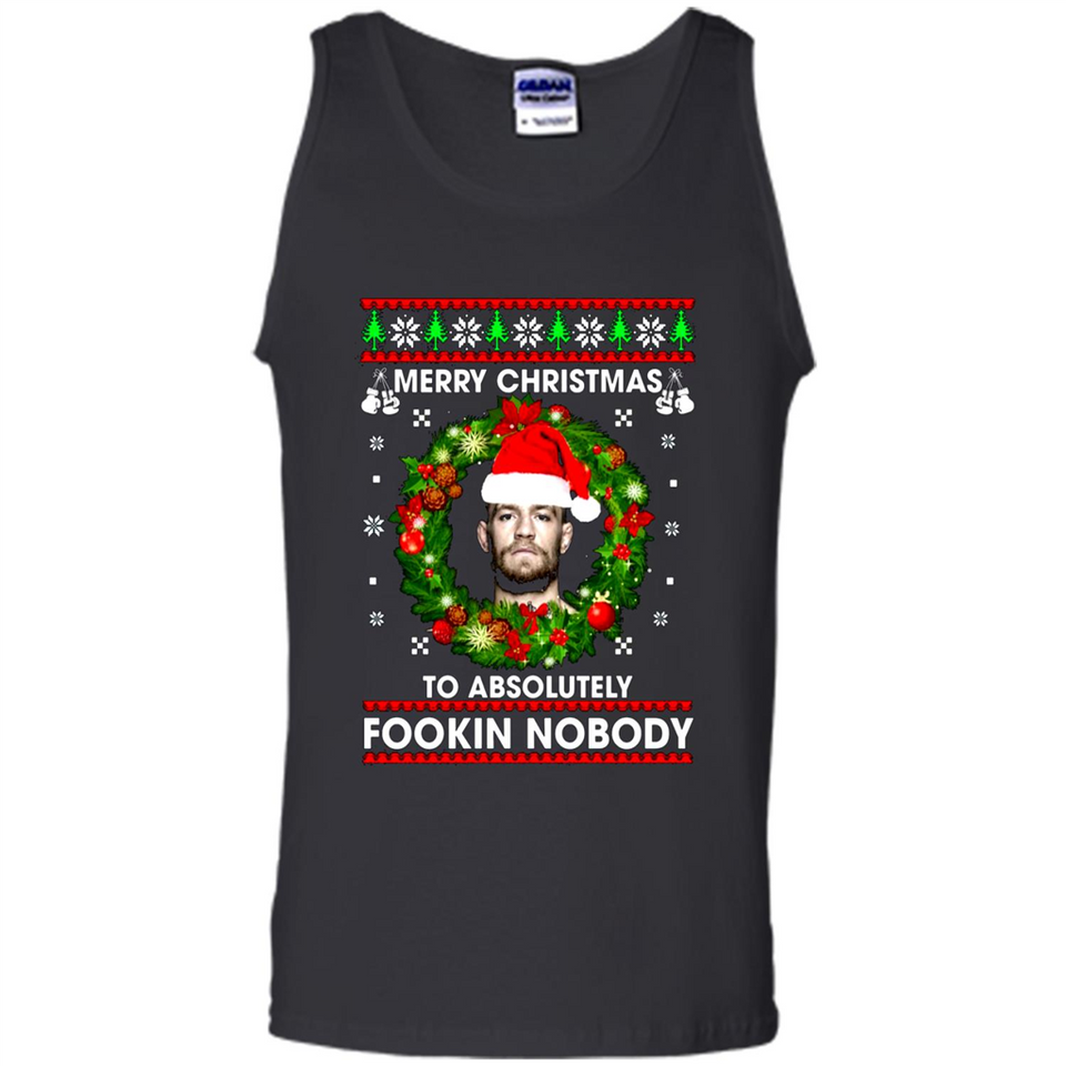 Merry Fookin Christmas Conor Mcgregor sweater PINGPONG