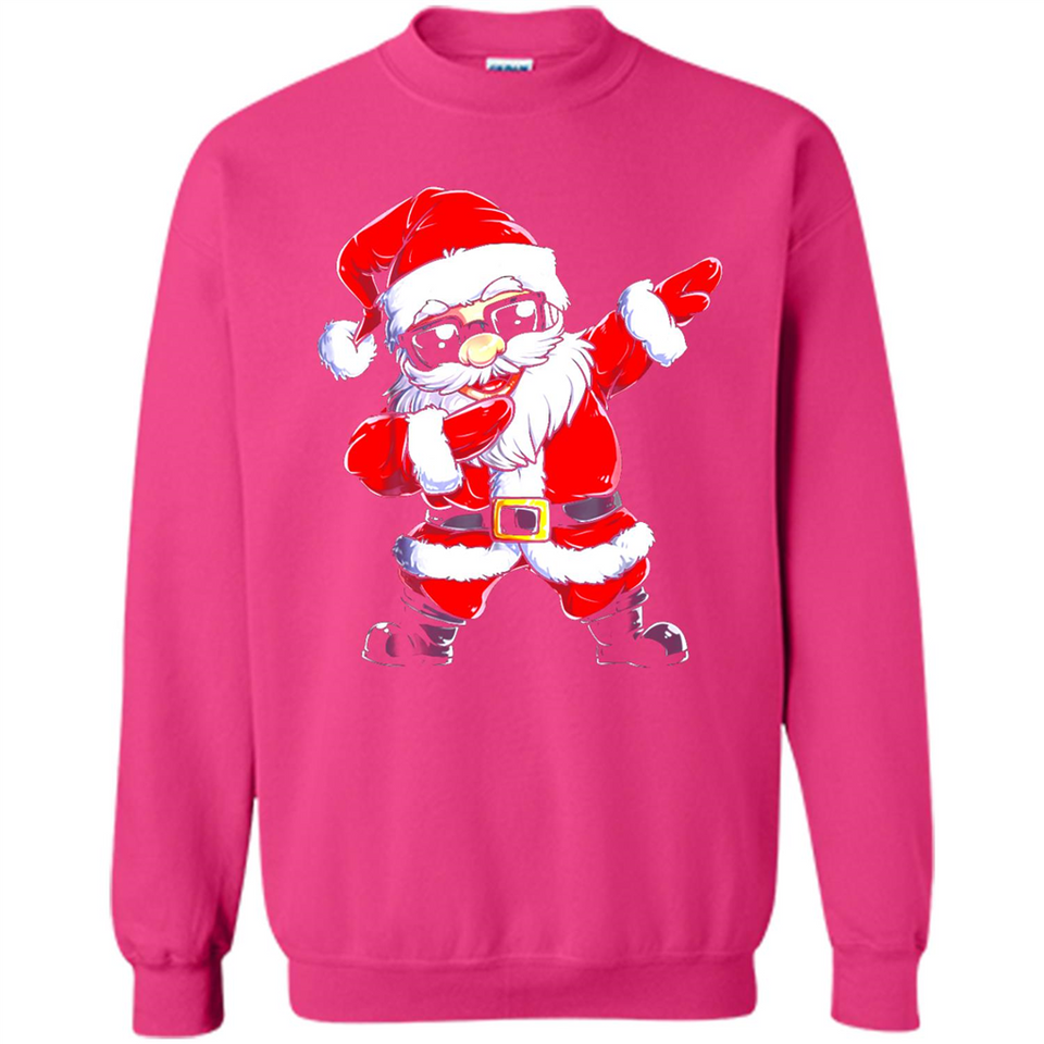 Christmas shirt Dabbing Santa Claus Xmas Gift - Sweatshirt