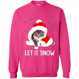 Let It Snow Cat Christmas sweater PINGPONG