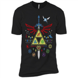 Song of Christmas Time the Legend of Zelda Ugly Sweater Perfect Christmas - Premium Short Sleeve T-Shirt