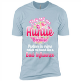 They Call Me Auntie Flower - Premium Short Sleeve T-Shirt