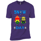 Snow Day Shirt For Dallas Stars Vs Minion Fans pingpong