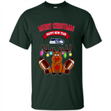 Seattle Seahawks NFL Reindeer Funny Merry Christmas And Happy New Year