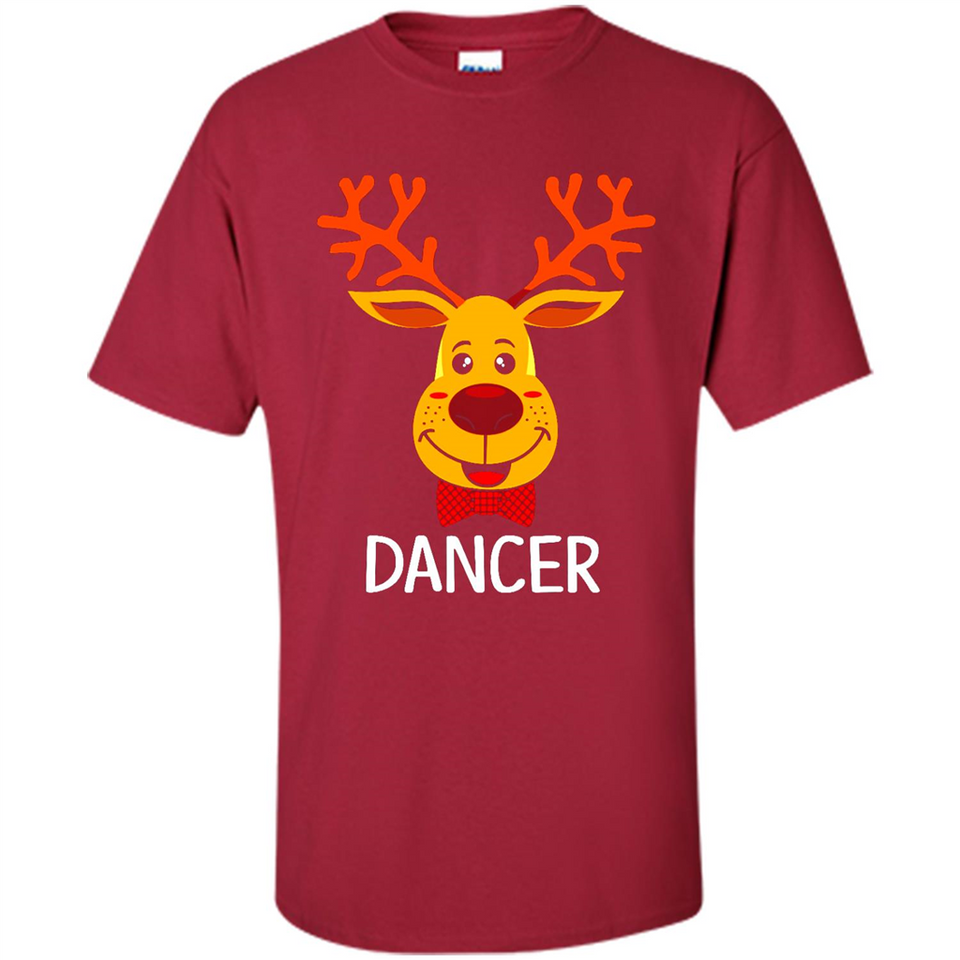 Dancer Santa Claus Funny Xmas Holiday T-Shirt - Shirt