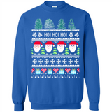 Ugly Merry Christmas Tree Santa Snowflakes
